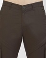 Shop Men's Brown Cargo Trousers