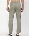 Shop Men's Green Cargo Trousers-Full