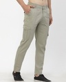 Shop Men's Green Cargo Trousers-Design