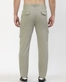 Shop Men's Green Cargo Trousers-Full