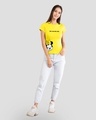 Shop Sarcastic One Half Sleeve Women's T-shirt (DL)-Full