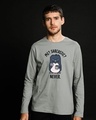 Shop Sarcastic Penguin Full Sleeve T-Shirt-Front