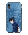 Shop Sasuke Blood Premium Glass Cover for Apple iPhone XR-Front