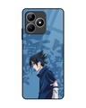 Shop Sasuke Blood Premium Glass Cover for Realme C53-Front