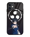 Shop Sasuke Premium Glass Cover for Apple iPhone 11-Front