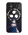 Shop Sasuke Premium Glass Cover for Apple iPhone 12-Front