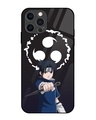 Shop Sasuke Premium Glass Cover for Apple Iphone 12 Pro-Front