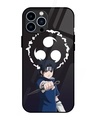 Shop Sasuke Premium Glass Cover for Apple iPhone 13 Pro-Front