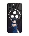 Shop Sasuke Premium Glass Cover for Apple iPhone 15 Pro Max-Front