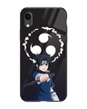 Shop Sasuke Premium Glass Cover for Apple iPhone XR-Front