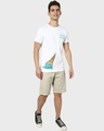 Shop Men's White Save It Anyhow Graphic Printed T-shirt-Full
