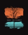 Shop Save The Planet Tree Full Sleeve T-Shirt-Full