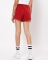 Shop Women's Savvy Red Side Stripes Shorts-Design
