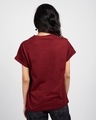 Shop Scarlet Red Boyfriend T-Shirt-Design