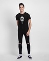 Shop Scary Mask Half Sleeve T-Shirt-Design