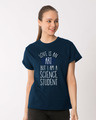 Shop Science Student Boyfriend T-Shirt-Front