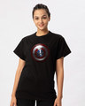 Shop Scratch Shield Boyfriend T-Shirt (AVEGL)-Front