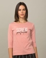 Shop Screw Perfection Round Neck 3/4th Sleeve T-Shirt-Front
