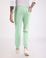 Shop Sea Green Casual Jogger Pants-Design