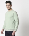 Shop Sea Green Fleece Sweatshirt-Design