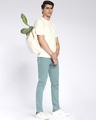 Shop Men's Green Twill Chino-Front