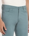 Shop Men's Green Twill Chino-Full