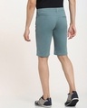 Shop Sea Green Men's Twill Shorts-Full