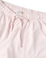 Shop Sea Shell Pink Solid Regular Fit Shorts