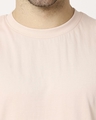 Shop Men's Seashell Pink Deep Armhole Oversized Vest