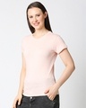 Shop Women's Seashell Pink T-Shirt-Design