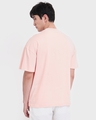 Shop Unisex Pink Streetwear T-shirt-Full