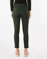 Shop Seaweed Green Lightweight Slim Oxford Pants-Design
