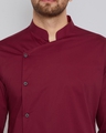 Shop Burgundy Kurta-Full