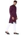 Shop Maroon Kurta-Full