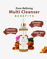 Shop Honey And Geranium Pore Refining Multi Cleanser  For Dry Skin-Design