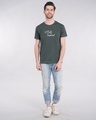Shop Self Inspired Tick Half Sleeve T-Shirt-Full