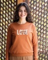 Shop Self love Fleece Light Sweatshirt-Front