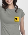 Shop Self love Jerry Half Sleeve Printed T-Shirt Meteor Grey (TJL)-Front