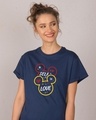 Shop Self Love Minnie Boyfriend T-Shirt (DL)-Front