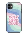 Shop Self Love Premium Glass Cover for Apple iPhone 12-Front