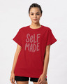 Shop Self Made Boyfriend T-Shirt-Front