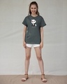 Shop Senorita Panda Boyfriend T-Shirt-Design