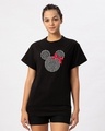 Shop Sequins Mickey Boyfriend T-Shirt (DL)-Front