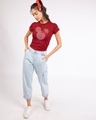 Shop Sequins Mickey Half Sleeve T-Shirt (DL)-Design