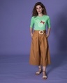 Shop Sequins Mickey Round Neck 3/4th Sleeve T-Shirt (DL)-Design