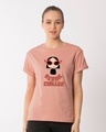 Shop Serial Chiller Girl Boyfriend T-Shirt-Front