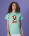 Shop Serial Chiller Girl Boyfriend T-Shirt-Front