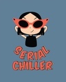 Shop Serial Chiller Girl Boyfriend T-Shirt-Full