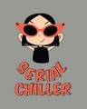 Shop Serial Chiller Girl Round Neck 3/4th Sleeve T-Shirt-Full