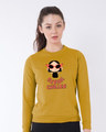 Shop Serial Chiller Girl Light Sweatshirt-Front
